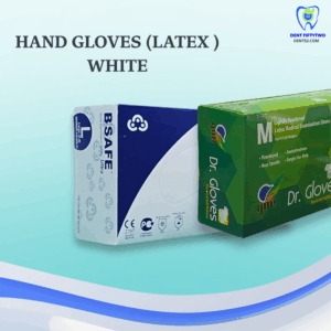 Hand Gloves (Latex ) White