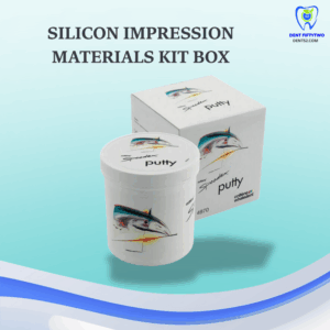 Silicon Impression materials kit box.(Putty,Light body & Activator)