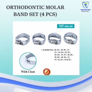 Orthodontic Molar Band Set (4 pcs)