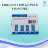 Fiber Post Box (20 pcs & 4 Mandrel)