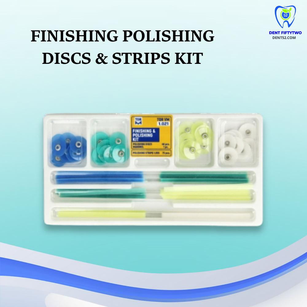 Finishing Polishing Discs & Strips Kit (48 discs + 75 strips)