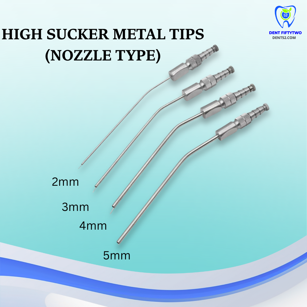 High Sucker Metal Tips 8,10,12 (Nozzle type)